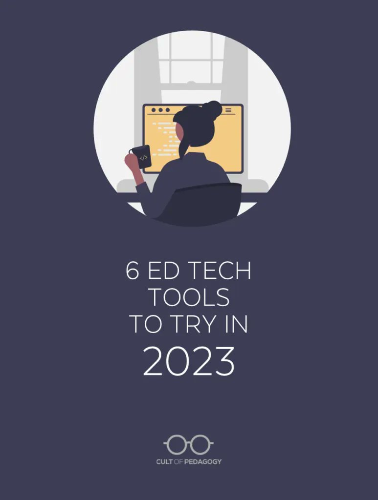 antioch_new's tweet image. Ready to take your classroom to the next level? Check out these 6 #EdTech tools that are set to make waves in 2023, including a free tool that uses machine learning to write pieces of writing. Read @cultofpedagogy&apos;s full article: buff.ly/3SyjU58
#TeachersGuide #Education