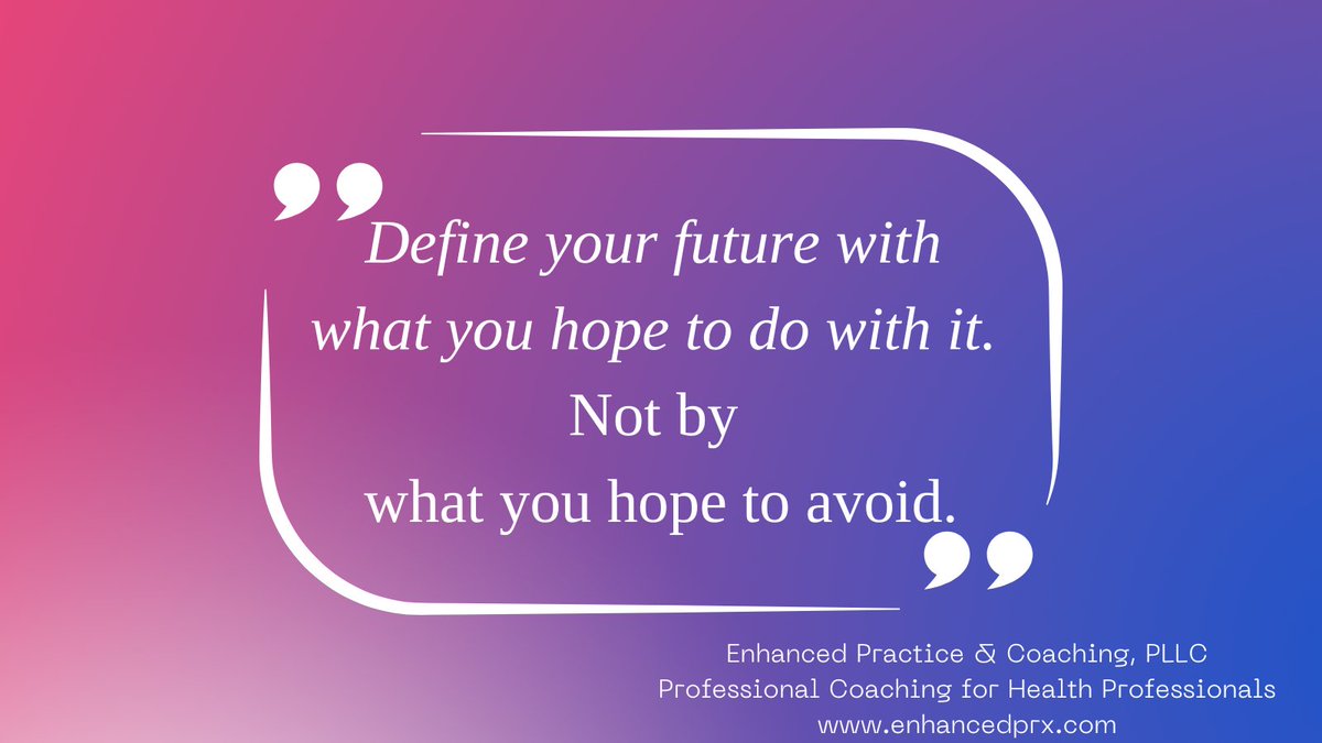 EnhancedPrx's tweet photo. Haven't posted in a while, but this nugget was the highlight of all conversations I had this past week and needed to share. Such a helpful way to frame a conversation about goals and career. 
#TwitteRx 
#MedTwitter https://t.co/tVvWXL5K6D