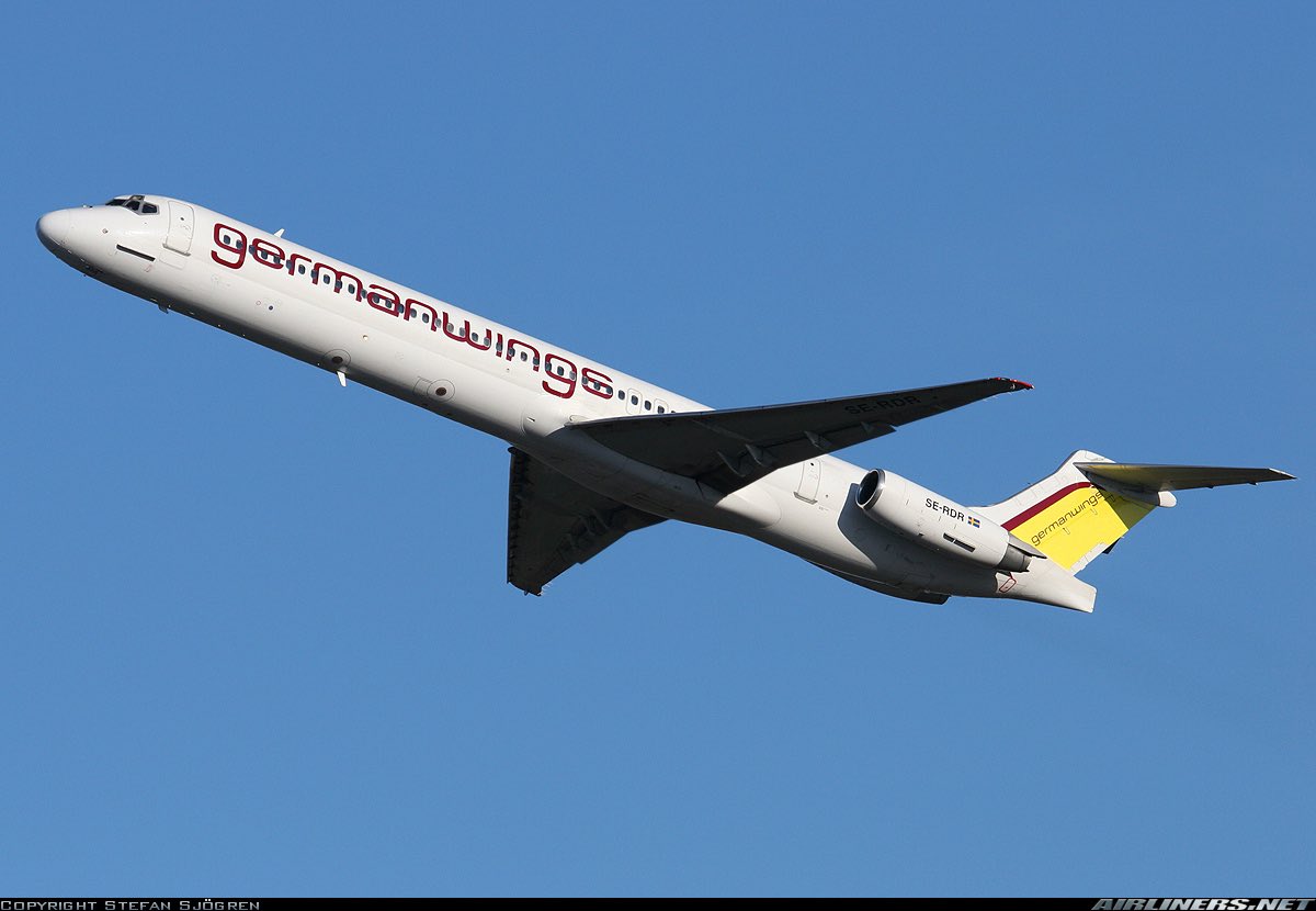 Planes…..and classics on Twitter "A Germanwings MD82 seen here in this photo at Stockholm