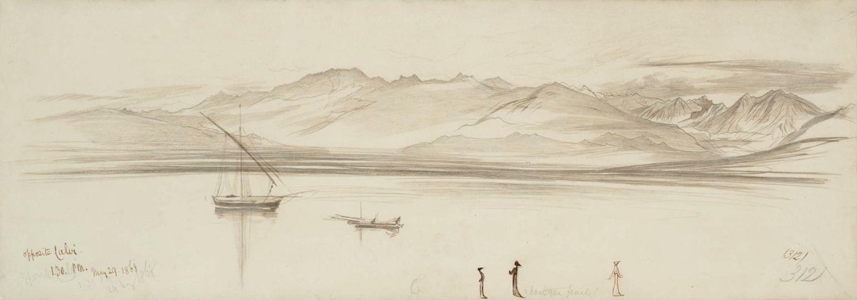 Edward_Lear_Art's tweet image. Edward Lear, Opposite Calvi, 1868 #tatemuseum #edwardlear tate.org.uk/art/artworks/l…