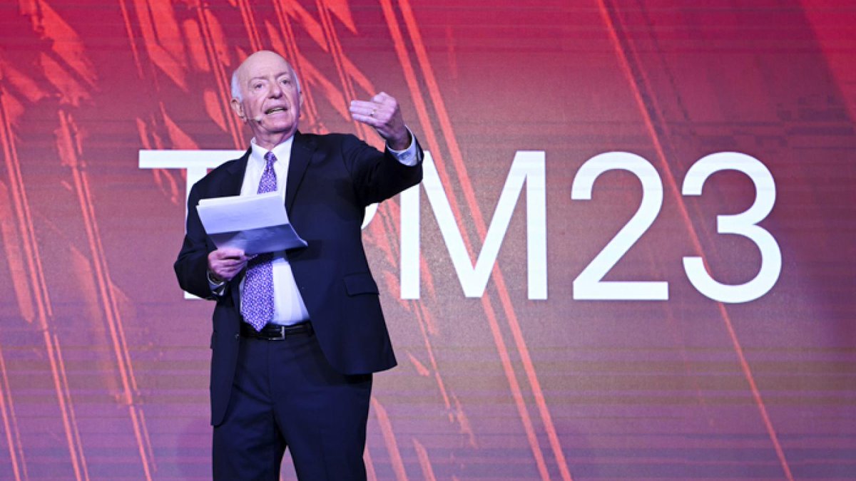The forecast for the US and global economies is brighter than a year ago, with reduced risk of recession, thanks in part to the “decongestion” of supply chains, economist Nariman Behravesh said at TPM23: ow.ly/Kuba50N442y  #TPM23
