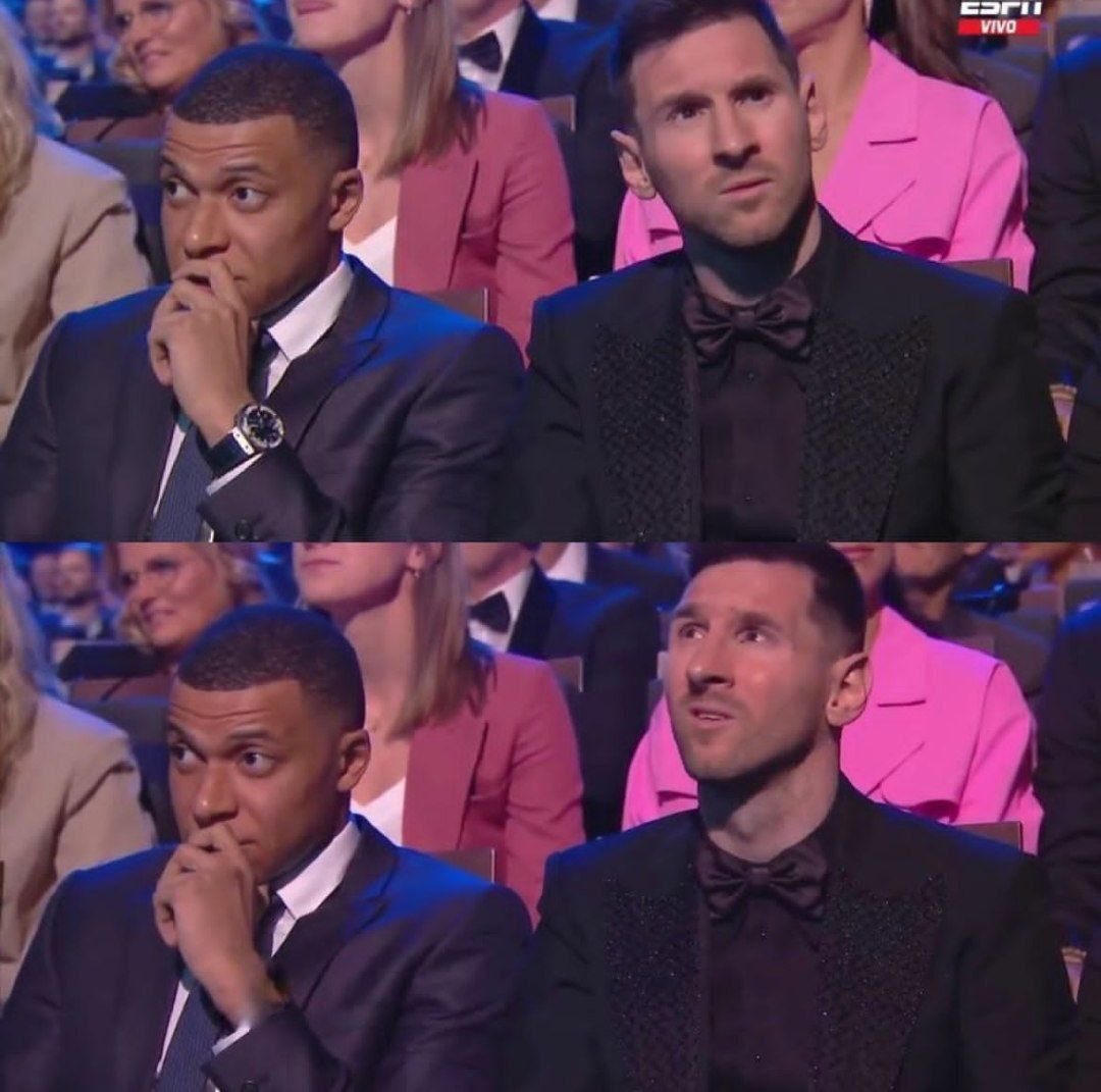 🚨🚨 ميسي يسرق ساعه مبابي