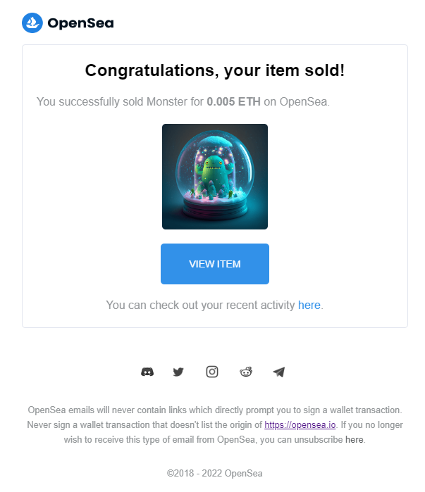 The results of the day for today, I did not buy anything, but 2 sales on <a href="/objktcom/">objkt</a>  and one on <a href="/opensea/">OpenSea</a> ) Good night to all #NFT family