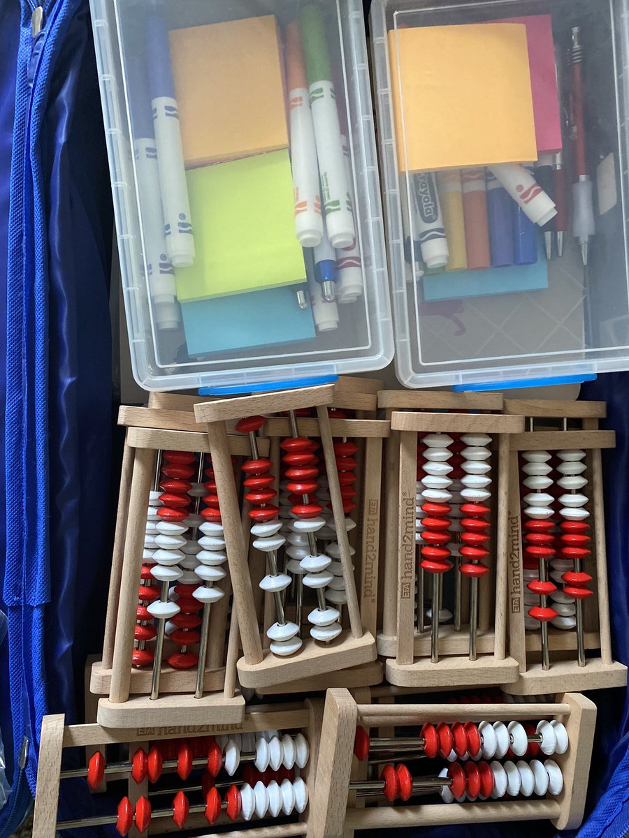 DawnDJacobs's tweet photo. Packed &amp; ready for professional learning with Marshall Primary! #developingNumberSense #OAS https://t.co/4XYgIbQDqj