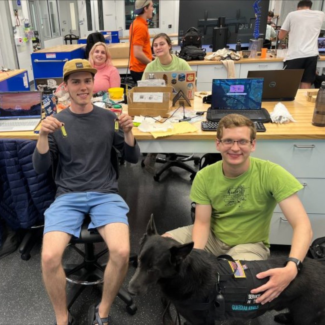 ufippd's tweet photo. Thumbs up for the Qualification Review Board 2 happening tomorrow! 👍 The teams have made great progress on their projects that they can't wait to present in QRB 2. This is just one step closer to #FDR23! 
#ufippd #GatorEngineers 🐊
@UFWertheim https://t.co/f146CkcfQk