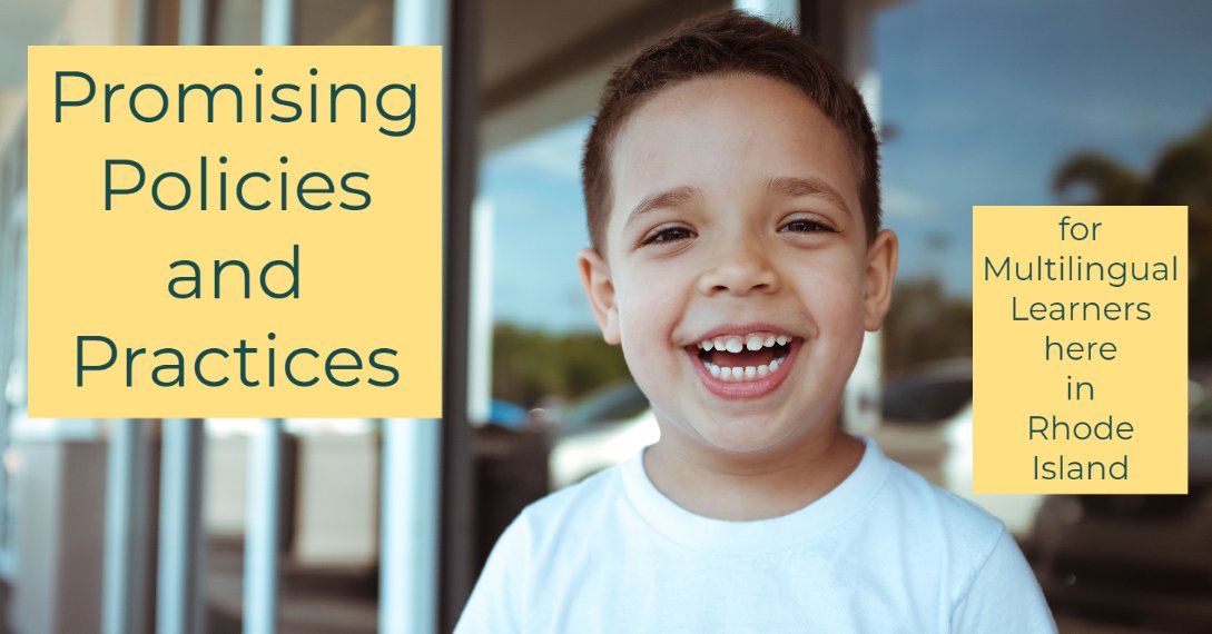 RIKidsCount's tweet image. So let's talk about promising practices and policies for Multilingual Learners here in Rhode Island.

#MLL #MLLRI #EdChatRI @NellieMaeEdFdn
