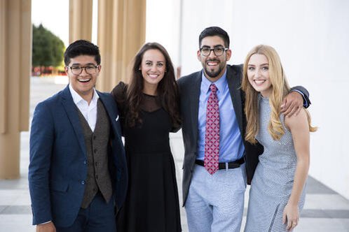 Coincidence? 

The college with the highest homeschool population also has the highest average LSAT score in the nation. 

The college also has a dress code and every student on campus looks like a boss.

Who can name the college?