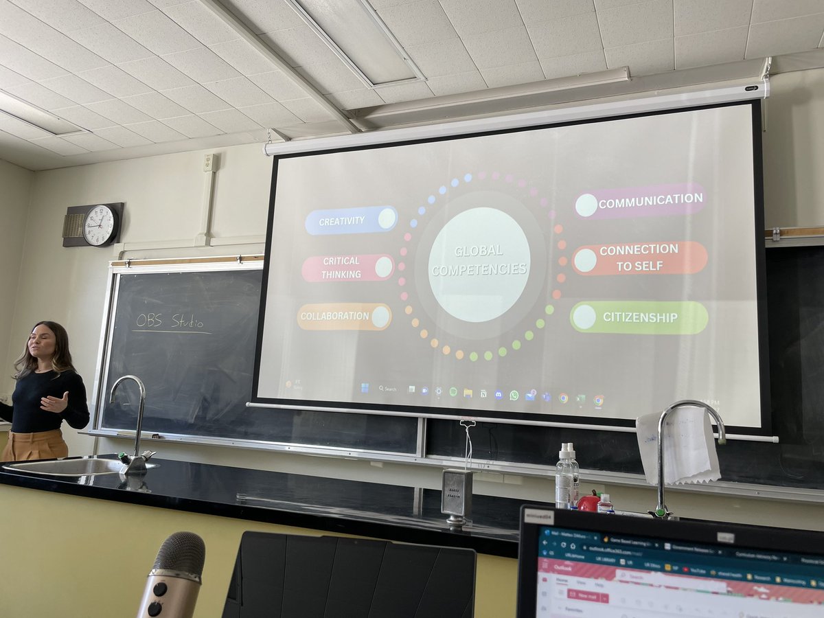 MatteoDiMuro's tweet photo. “There is no such thing as being ready” a great presentation with @MelissaBurnsEdu on esports and gamification of learning @BU_Faculty_Ed  #I4ED https://t.co/ev3J44rAUp