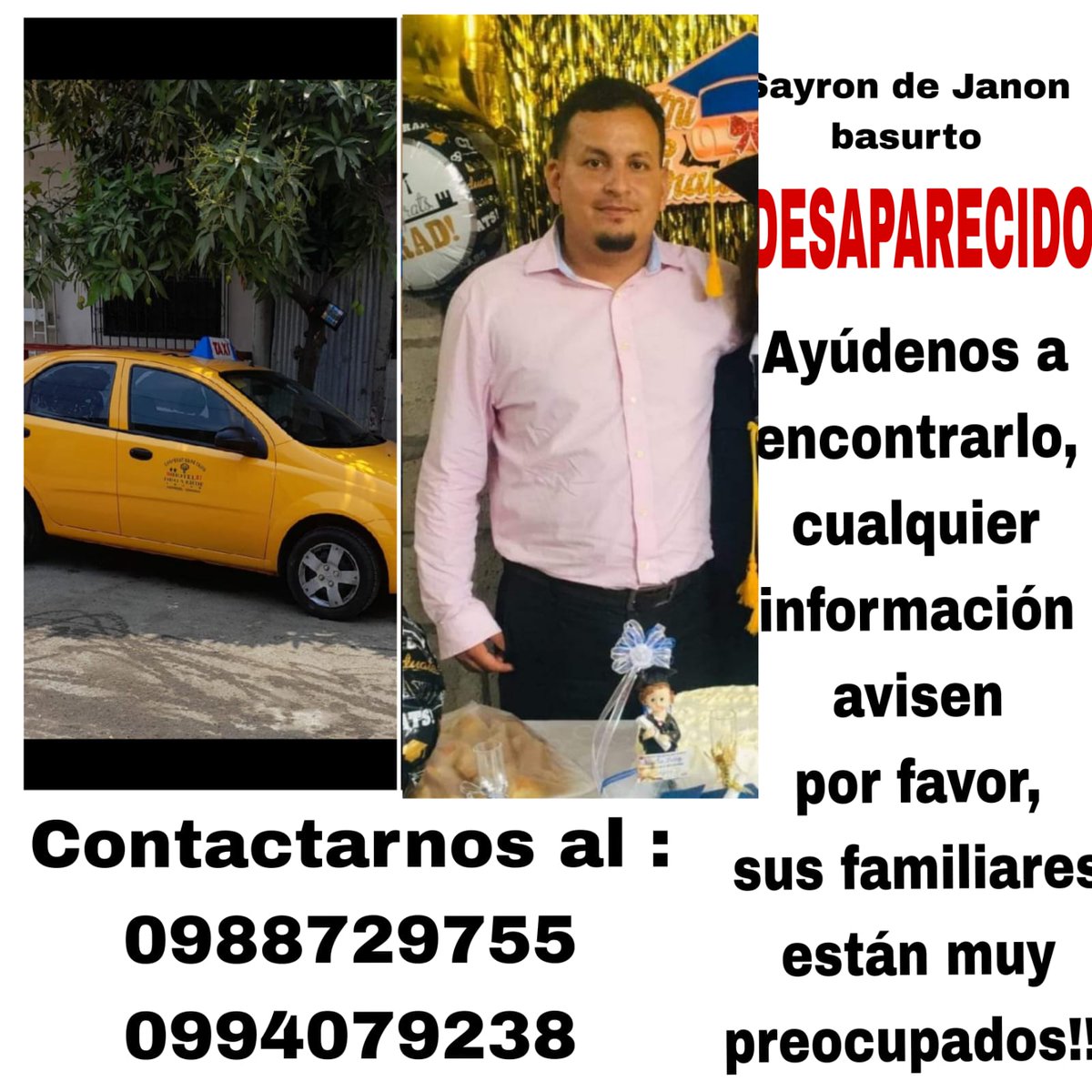 EmergenciasEc's tweet photo. Ayuden a compartir, gracias https://t.co/x161xSXGFn