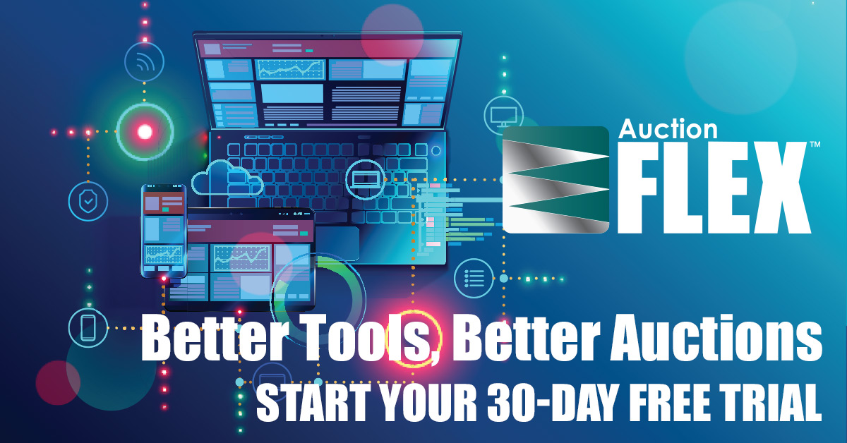 auctionflex's tweet photo. See Why Auctioneers Choose #AuctionFlex's Auction Management Software - Start Your Free 30-Day Trial Today Here: https://t.co/uy6eI7FHXa 👈 https://t.co/JRvYziO3H1