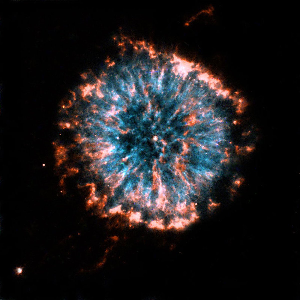 NGC 6751, otherwise known as the “glowing eye”