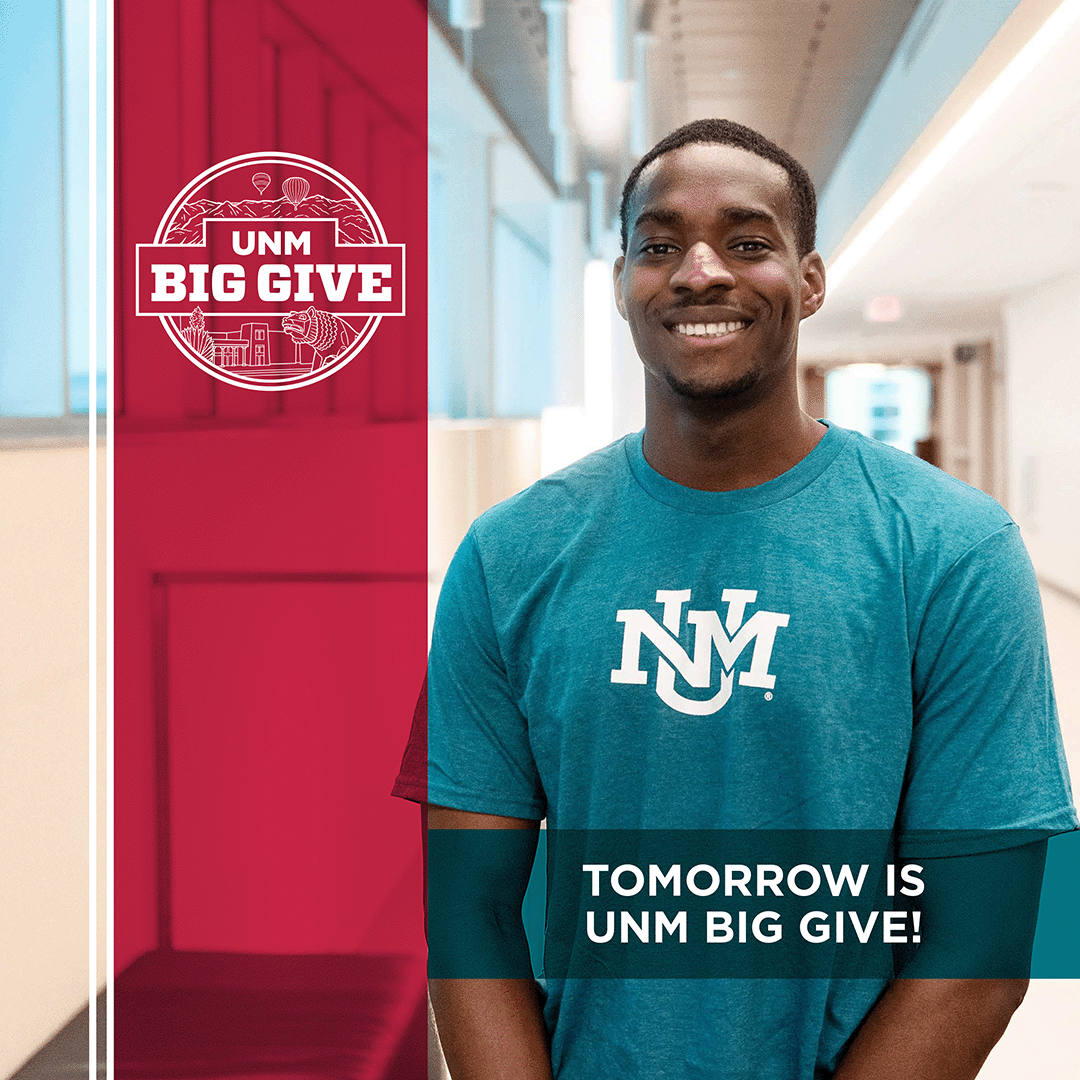 1889 minutes of giving to create a meaningful future for all Lobos starts tomorrow!  bit.ly/3SvI6VL