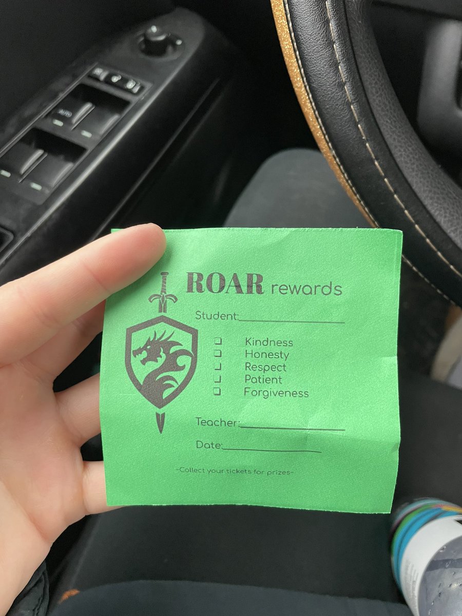 MsGoglin's tweet photo. If students earn 5 ROAR awards this week they receive a cookie next Wednesday! https://t.co/ib82rBMu08