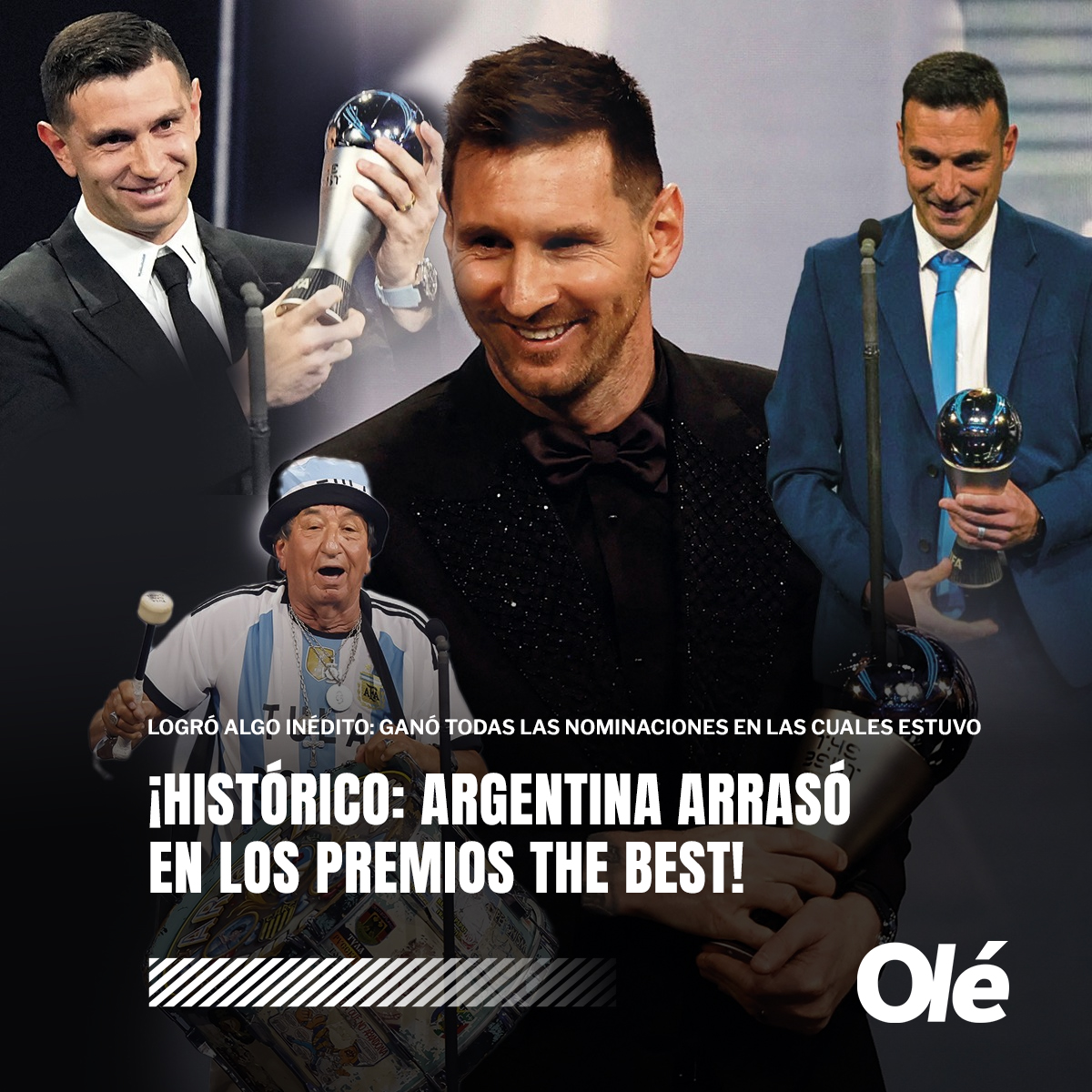 No elegí ser argentino, sólo tuve el privilegio 🇦🇷🥲

✅ Mejor jugador del mundo.
✅ Mejor arquero del mundo.
✅ Mejor DT del mundo.
✅ Mejor hinchada del mundo.
✅ MEJOR PAÍS DEL MUNDO.