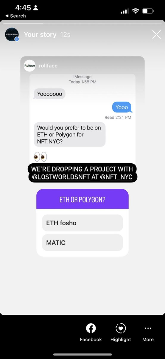 lostworldsnft's tweet photo. Sheesh! @rollfacebrand is on IG dropping wayyyyy too much Alpha in one post 👀 🤫 📍 https://t.co/RedEe8I4yl