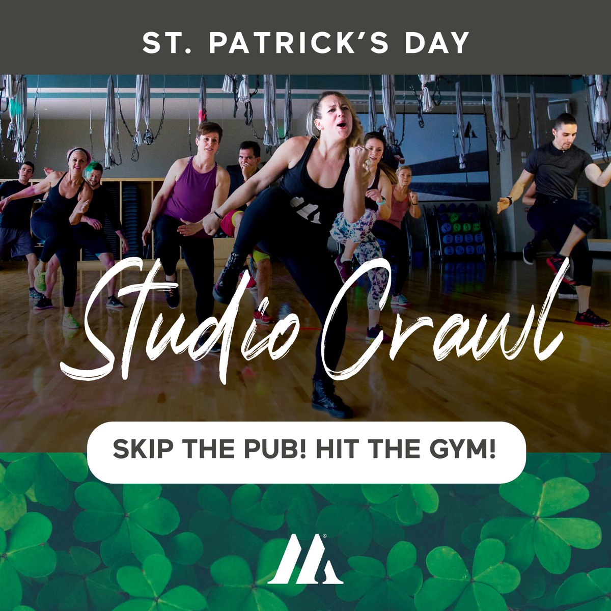 MovatiAthletic's tweet photo. 🚨Attention all #MOVATI GTA Clubs🚨
Skip the pub & hit the gym this St. Patrick’s Day for our Studio Crawl 🏋️💪
Stay tuned for more details!
.
#MOVATIAthletic #DoWhatMovesYou #GymLife #Health #Wellness #studiocrawl #StPatricksDay https://t.co/mw9SqoJDLO