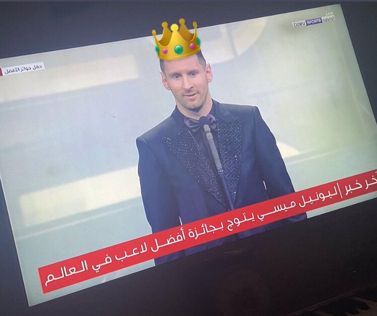 لا جديد يُذكر  #TheBest  #Messi𓃵