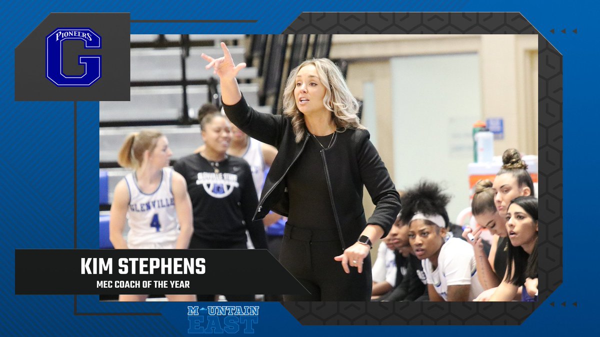 Congratulations to the 2023 MEC Women's Basketball Coach of the Year - Kim Stephens from Glenville State!