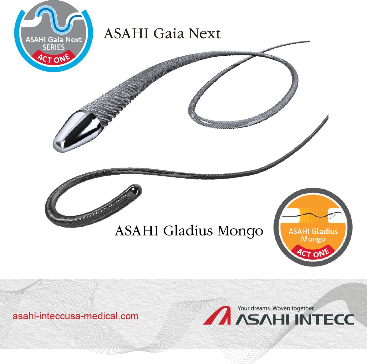 AIU_Medical's tweet photo. Our ASAHI Gaia Next & Gladius Mongo guide wires were a hit at this year's #CTOplus
Want to see what all the buzz is about? DM us to book a hands-on demo & training session.
Dont miss out on enhancing your #PTCA and #CTO medical toolkit! #medicaldevices #cardiotwitter https://t.co/QEOGKjKSkj