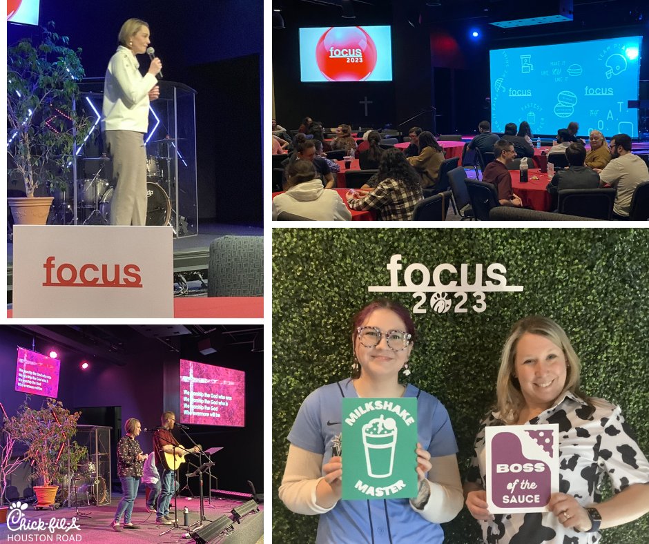 CFA_yall's tweet photo. We ♥️ our team! Here are a few pics from our FOCUS 2023 staff meeting.
We are always searching for awesome individuals to join our team! To join our team text COWS to 464646 to apply. 📲✔️ https://t.co/lx1VoyNx39