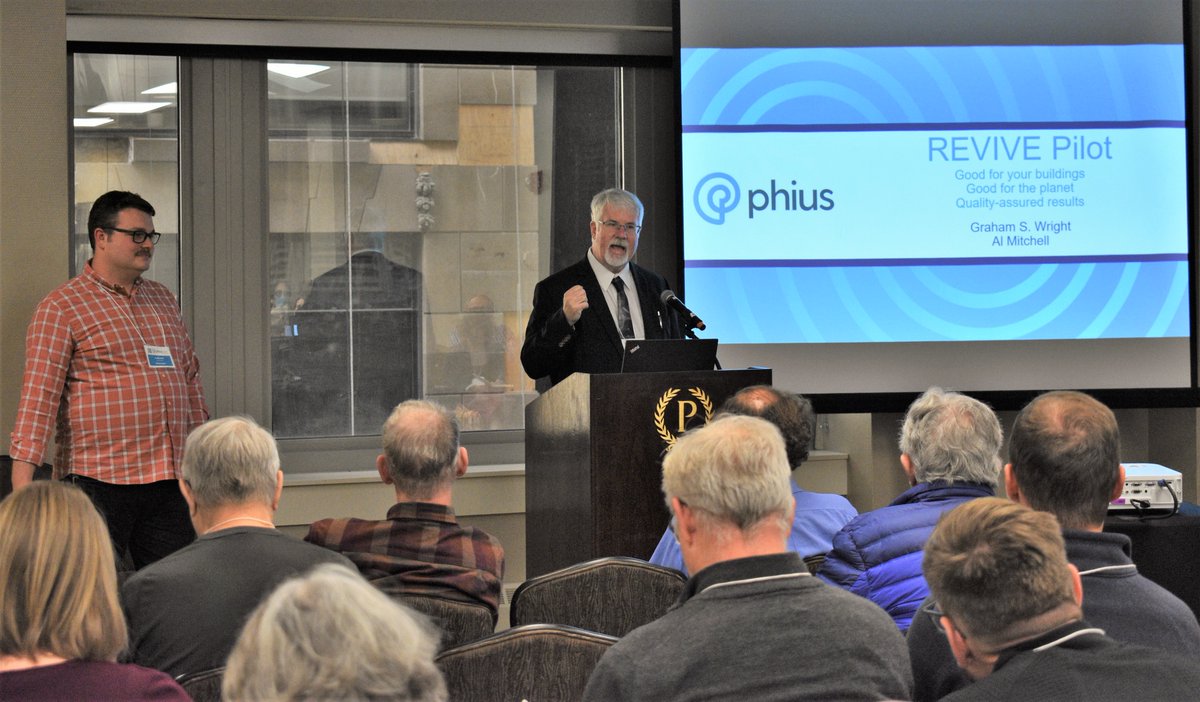 PHIUS1's tweet photo. Hear the latest developments on the much anticipated Phius REVIVE Pilot during the Phius Retrofit Summit 2023 March 21&amp;23.

Get your ticket: https://t.co/XgLlOVCF4U

#phius #retrofit #passivehouse #passivebuilding #greenbuilding https://t.co/FGVVNPXGpB