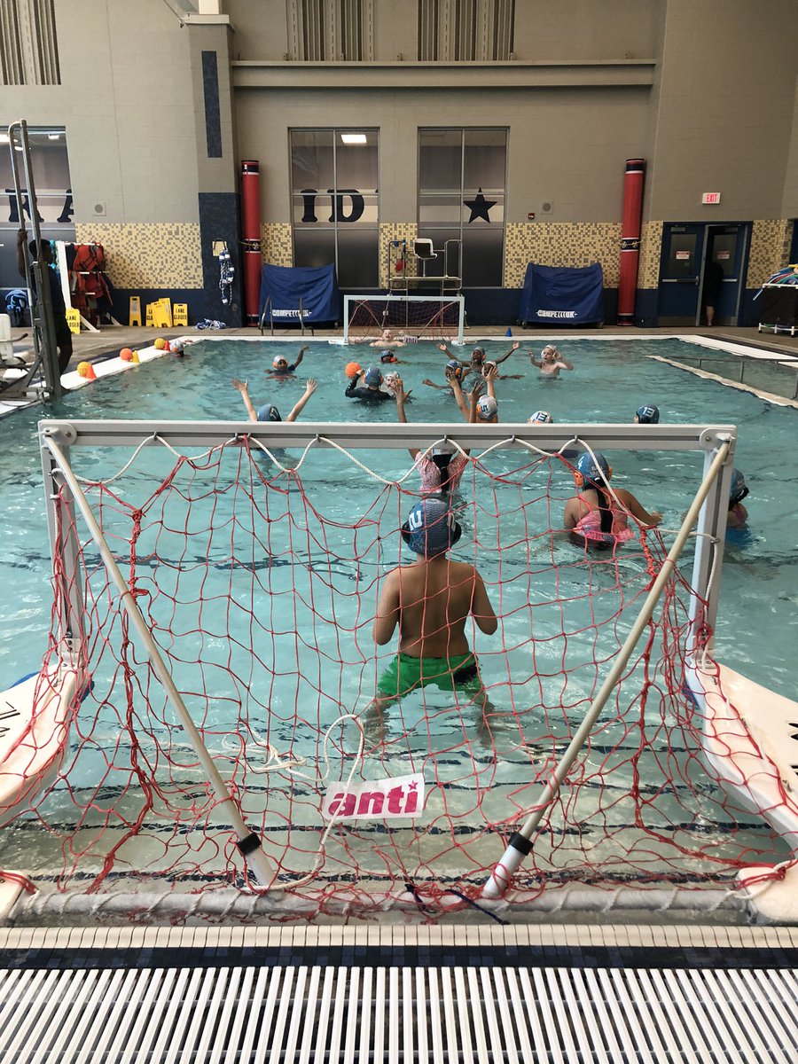 Third grade had a great time in their swimming unit in PE. They learned a lot about safety and for some of them, it was their first time jumping from a diving board. Ending the week with a waterpolo game :) @APS_FleetES @AP_FleetFalcons @APSFleetPE