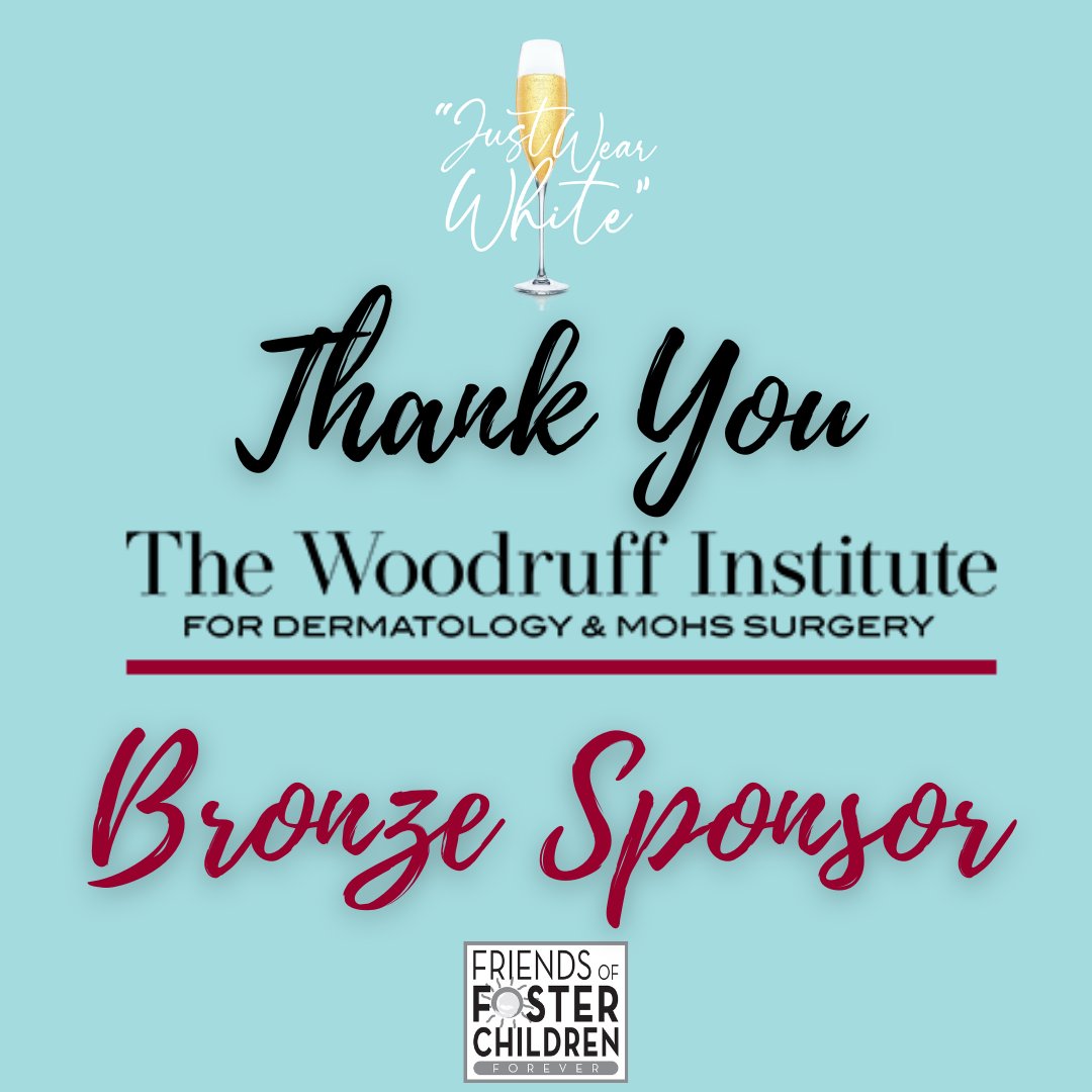FosterSuccess_'s tweet photo. A special shoutout to The Woodruff Institute for sponsoring our "Just Wear White" Party on March 3rd, 2023. For more information on our event, click the link in our bio.
•
•
•
#swfl #southwestflorida #ffcforever #nonprofit #fostercare #fosterparents #naples #colliercounty https://t.co/cj1FQE6uxe