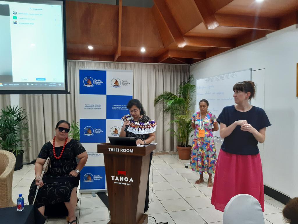 @UNFPAPacific proud to partner with @PDFSEC in organising the Youth Forum of the 7th Pacific Regional Conference on Disability in Nadi-Fiji @UNFPAAsiaPac @UNFPA @iori_unfpa