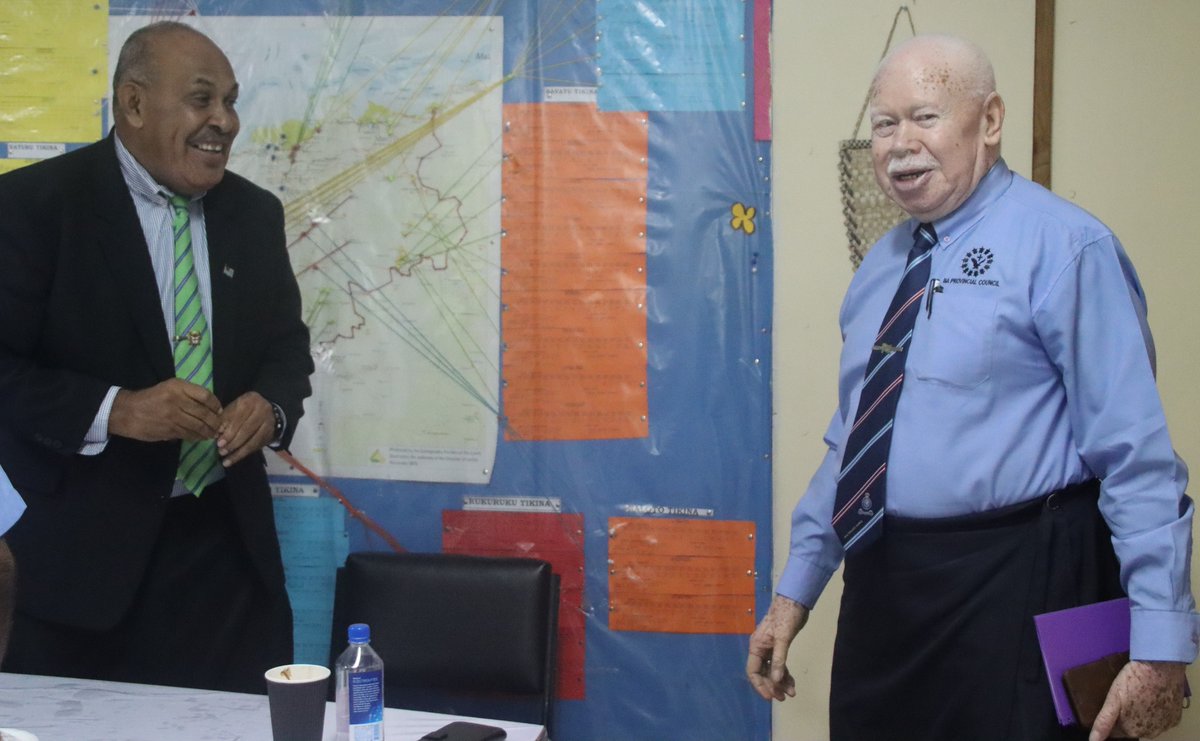 IfereimiVasu's tweet photo. An introductory visit to the Rogorogoivuda, home of the Ba Provincial Council to meet its executives and staff. We had a productive discussion considering Ba being an economic-powerbase &amp; ways to maximise returns for land and resource owners. https://t.co/TpQX5tWJlY