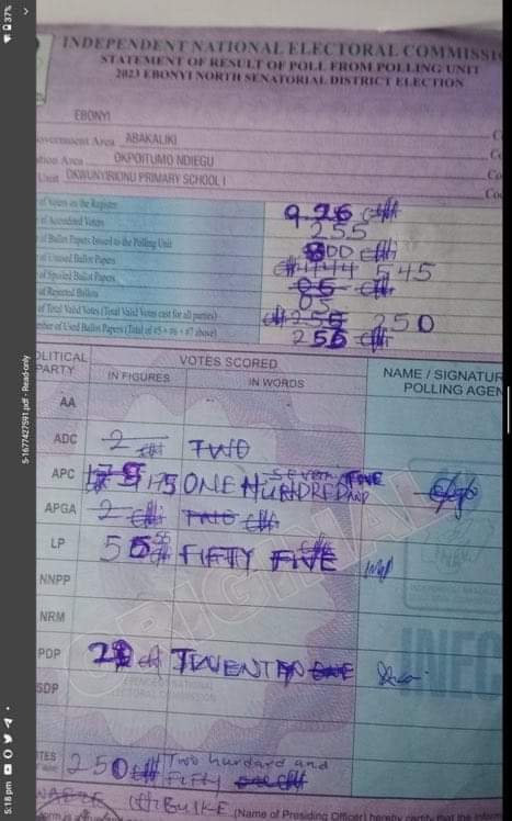 See what APC government in Ebonyi is cooking to give APC 25% that they did not get. <a href="/DavidHundeyin/">David Hundeyin</a> <a href="/channelstv/">Channels Television</a> <a href="/seunokin/">SeunOkin Channels tv</a>