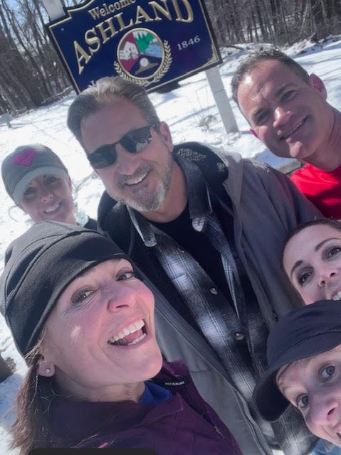 JoshBrogadirTV's tweet photo. Second leg of our Boston Marathon Route stories airs tonight. Here’s the first one from last week in Hopkinton ICYMI. https://t.co/0t502aU6GE 
Today, I ran with the Ashland Crazies! #WCVB https://t.co/WUklsyARBH