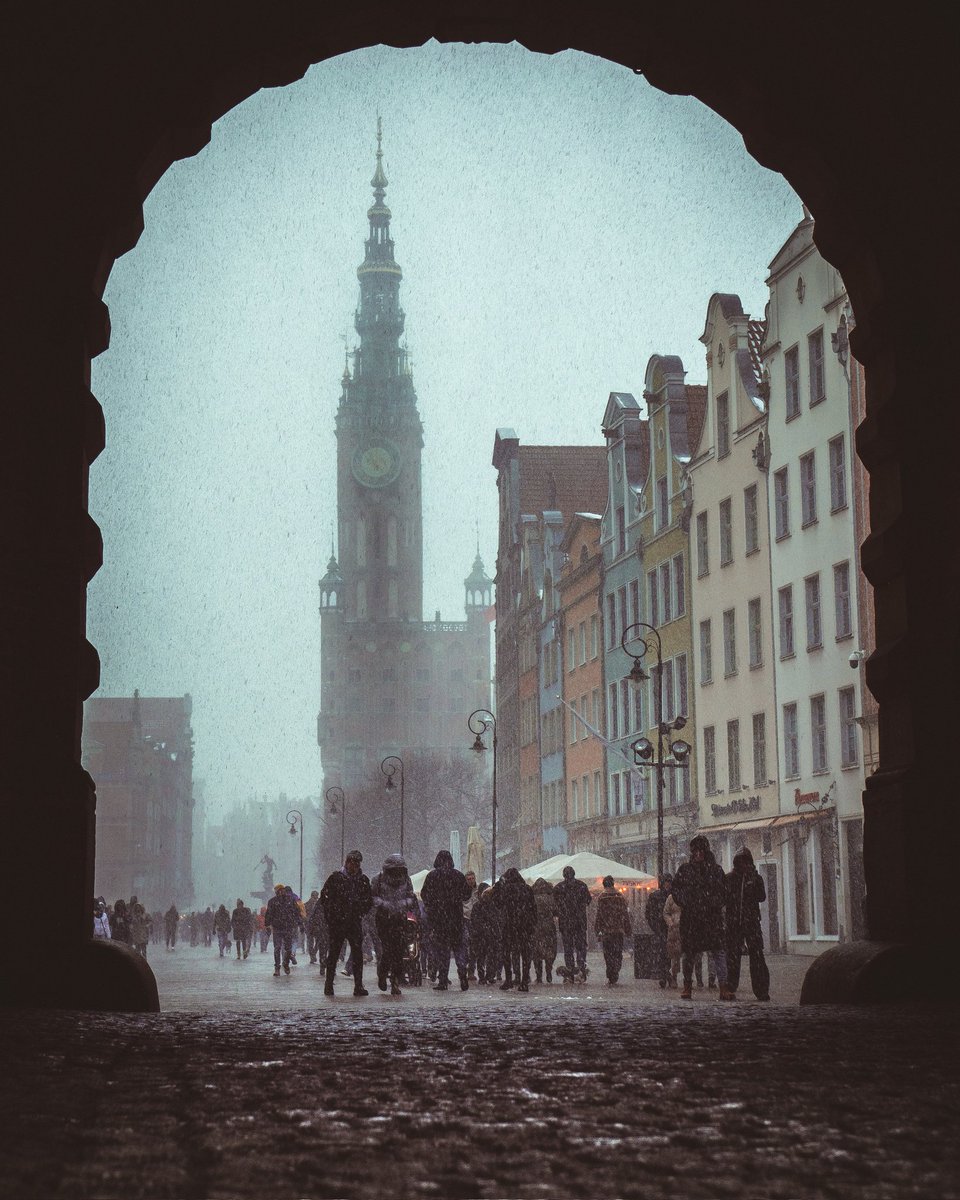 Gdańsk 2023 #gdańsk #śnieg #snow #snowcity #oldtown #PaulFury #poland #tubijeserceeuropy