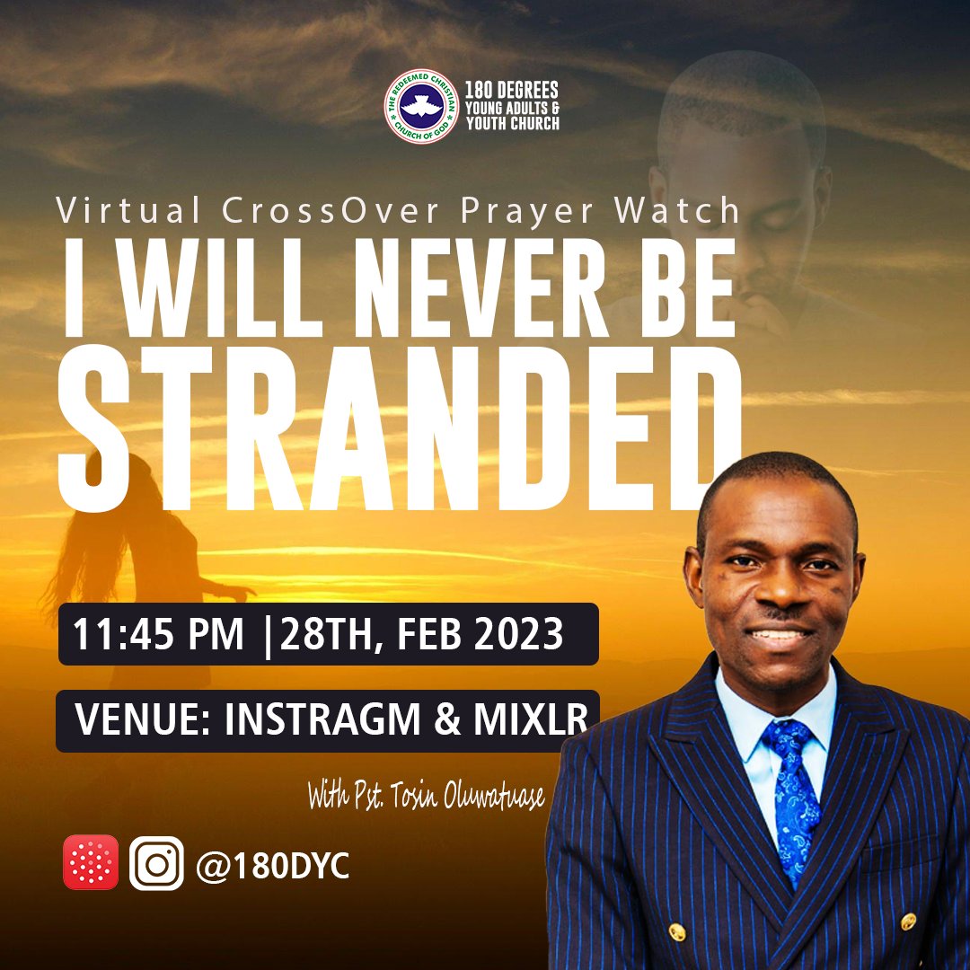 180dyc's tweet photo. Join us again tomorrow at 11:45 p.m. as we pray our way into the new month of March.

Send your personal Prayer Requests to prayers@180dyc.org

share with someone.
We love and celebrate you!

#NewBeginnging #Rccg180dyc #Prayerwatch https://t.co/1ABBr4vA7q