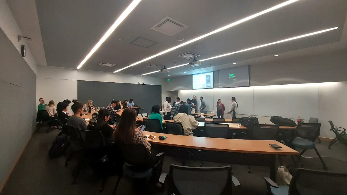 untpass's tweet photo. Thank you so much, PwC, for coming to our meeting last week on Wednesday! 
#unt #untpass #professionalaccountingstudentsociety #spring2023 #PwC #guestspeakers #accounting #internships https://t.co/zfUgMafDdb
