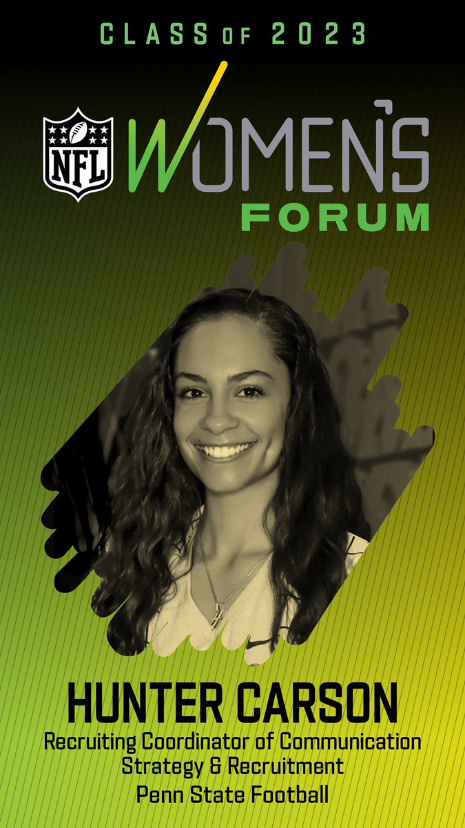 I feel incredibly honored & overwhelmingly blessed to announce I’ve been selected to the 2023 @NFL Women's Forum in Indy!! The forum connects women in CFB with leaders in the NFL. As I explore a career in FB ops, I can’t wait to learn from some of the BEST!! #FutureOfFootball 🤩