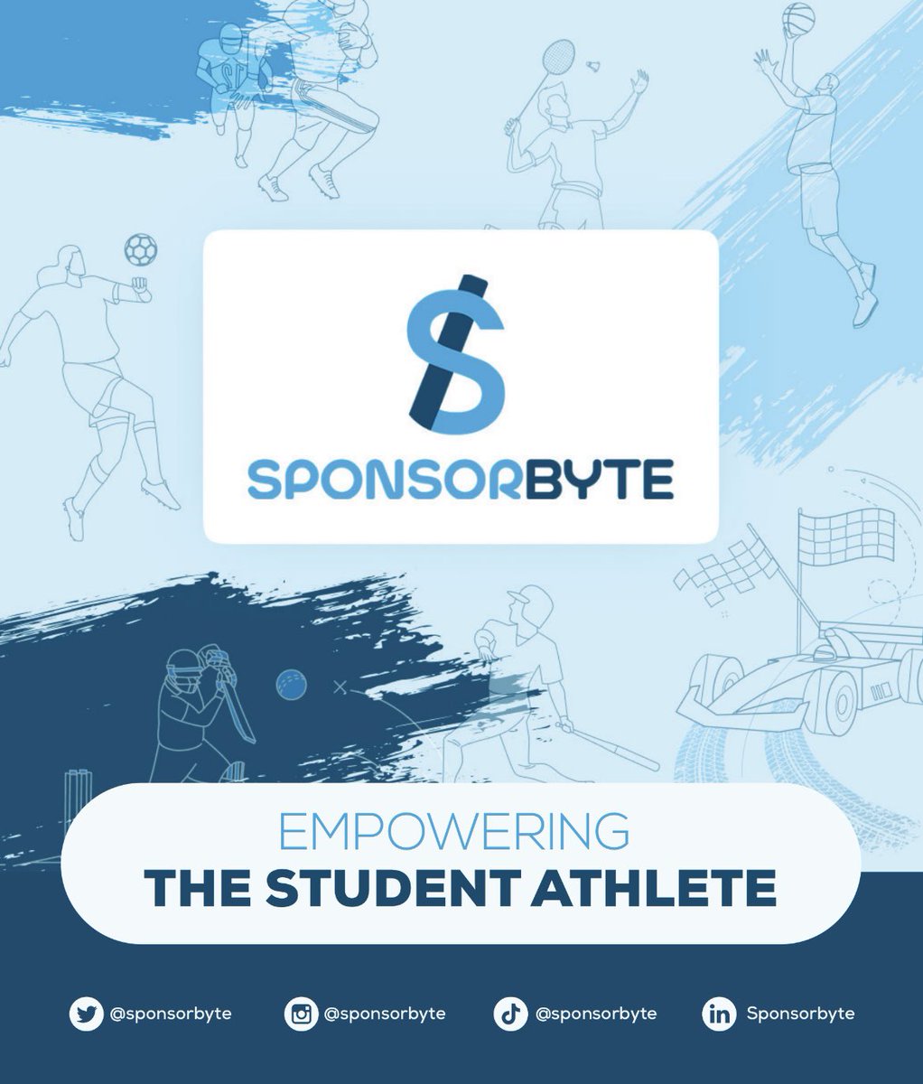 sponsorbyte's tweet photo. Welcome to Sponsorbyte 
#sponsorbyte #sports #marketing #connect #smallbusiness https://t.co/N2Giytbe01