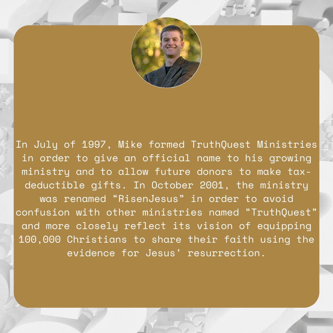diganddelveott's tweet photo. ✨Speaker Spotlight✨ 

Swipe to learn more about this year’s speaker, Mike Licona ~>
👀👀 https://t.co/pNopLBIvuS