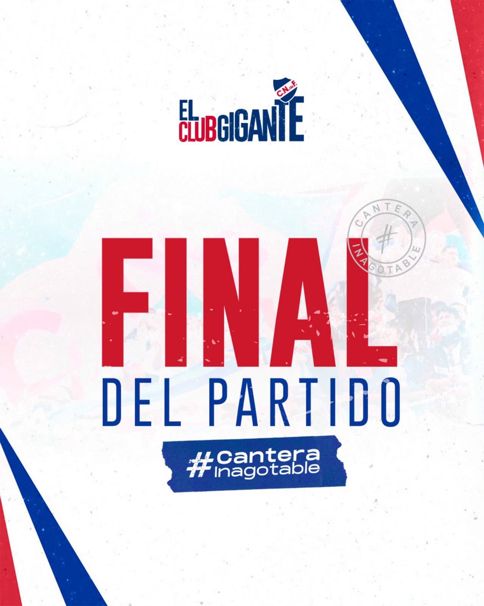 Final del partido en Tercera División.
VICTORIA 4-0 frente a Racing. 
GOLES: Ulises Márquez, Bruno Damiani, Agustín Da Rocha y Augusto Scarone
#CanteraInagotable
#ElClubGigante