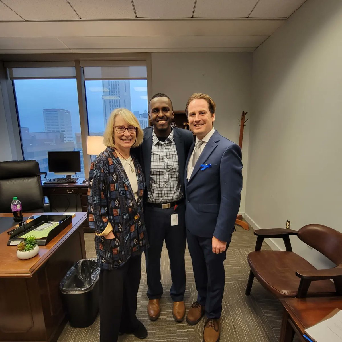 Spencealot's tweet photo. Had a great day with the @BrainInjuryOhio. Diana Pollock and I spoke with @ismailforohio and Sen. Demora about the importance of Ohio BRAINS for Ohioans with brain injuries! https://t.co/QnjM5RQVci