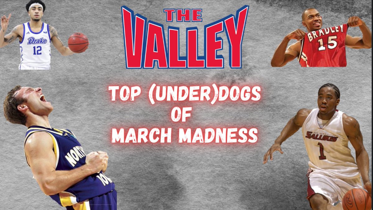 SportsMags's tweet photo. If you love MVC hoops, or March Madness in general, be sure to check out this new YouTube video:

Missouri Valley - The Top (under)Dogs of March Madness

https://t.co/c1MR6tvS20 https://t.co/IUnxngdYRo