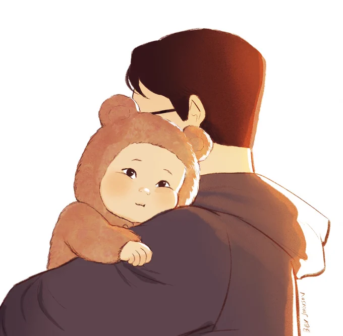 really cute baby I saw 
