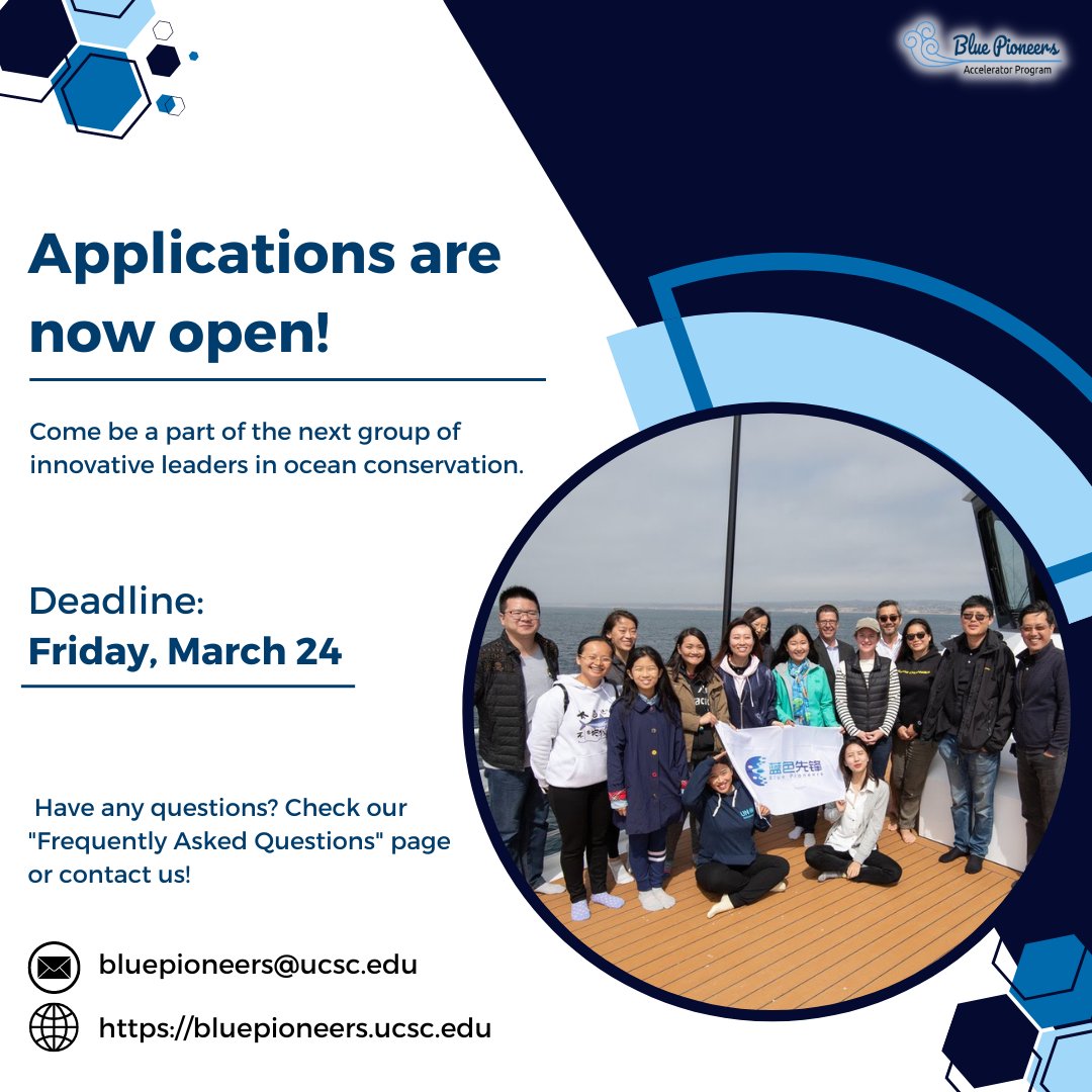 2023 applications are now open! Check out the link in our bio to see if you qualify for this fully-funded fellowship experience