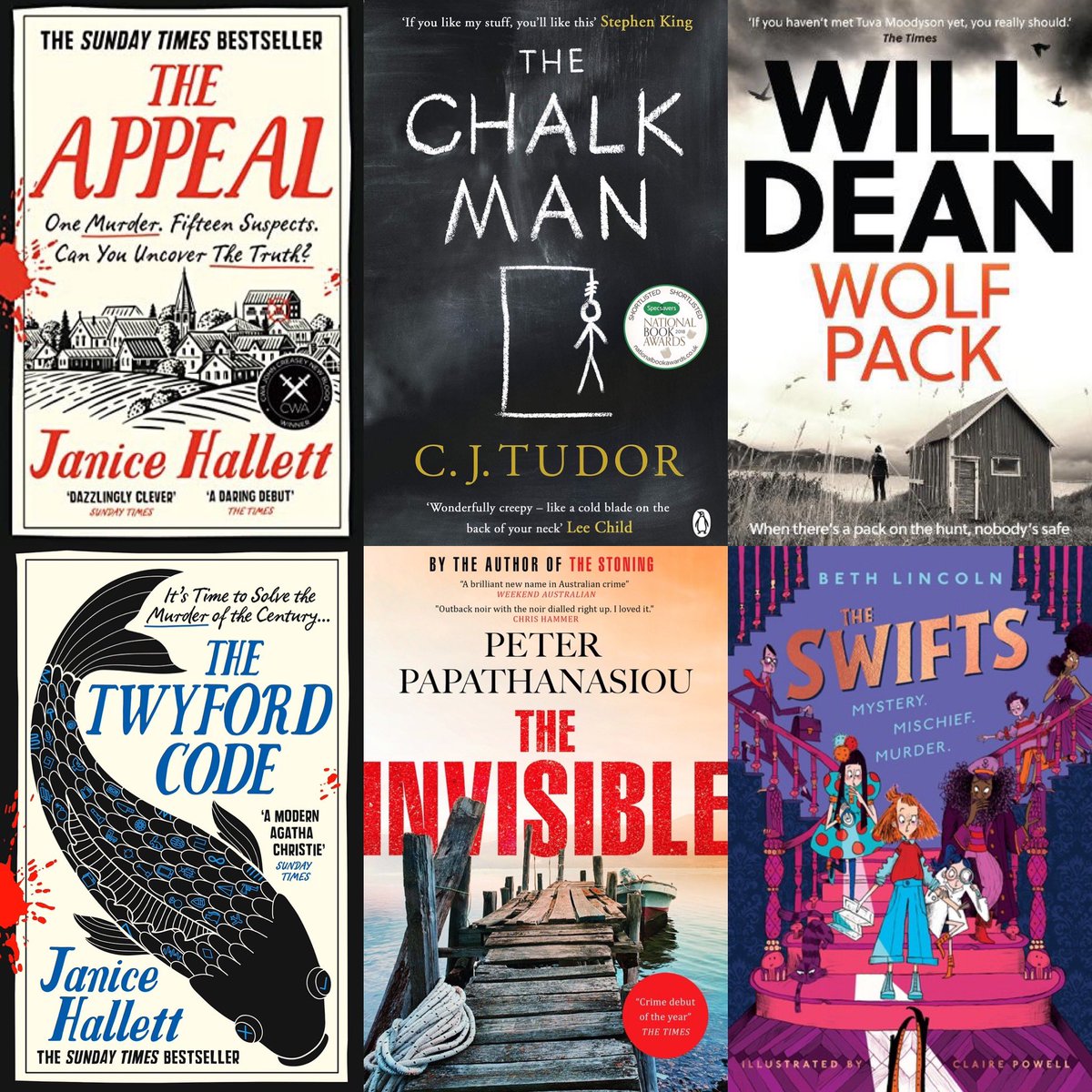 WilCharlie4's tweet photo. Here’s what I read in February. Posting a day early as we’re having a baby tomorrow. Think March will be a lighter book month…

Authors include:
@willrdean @cjtudor @peteplastic #BethLincoln #NeilCross #PhilomenaCunk @OjiBrown73 @roald_dahl @moontrug @JaniceHallett

#booktwitter https://t.co/rTLAL2xUOd