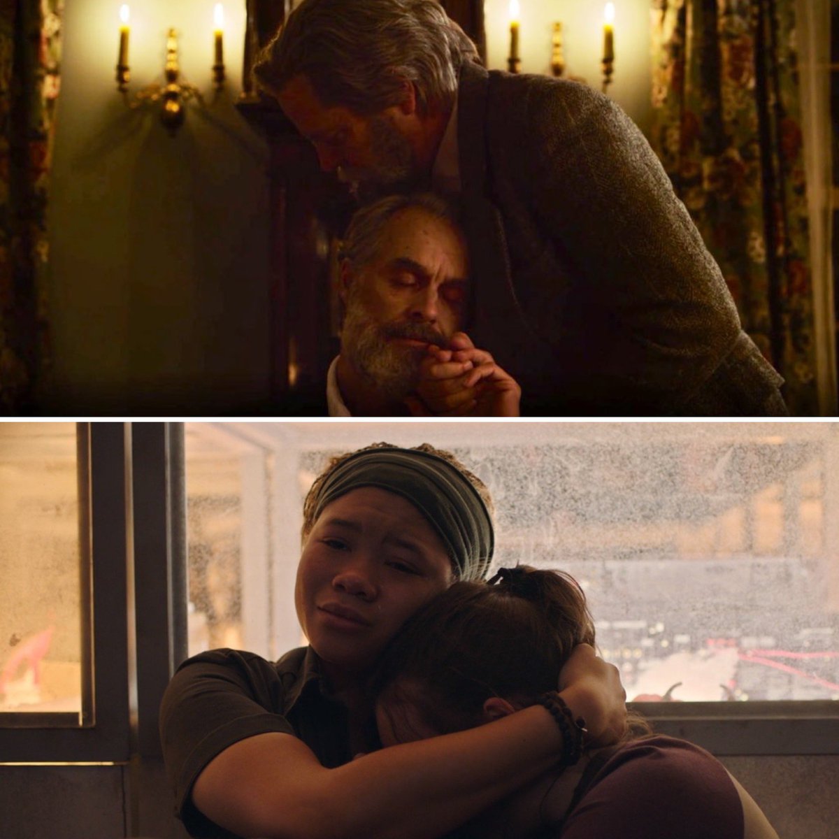 DomTheBomb's tweet photo. Two of the best television love stories we’ve seen 🥹💙

#TheLastOfUs https://t.co/t8rLzxItfy