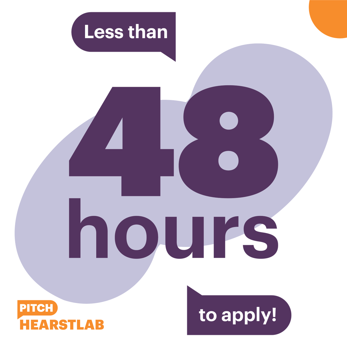 ⚠ LESS THAN 48 HOURS TO APPLY FOR PITCH HEARSTLAB ⚠

Female founders — don’t miss your shot at a $100,000. Finalists will be invited to pitch in Los Angeles to a live audience and our panel of experts.

Deadline to apply is March 1st — submit now! 👉 bit.ly/phlla-apply
