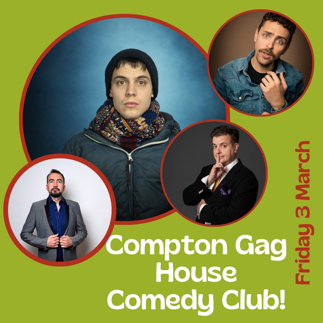 Get ready for a night of side-splitting laughter as the hilarious Danny Buckler takes the stage at our comedy club this Friday! Don't miss out on this talented comedian's unique blend of wit and charm. Book your tickets now! #ComedyNight #DannyBuckler #StandUpComedy