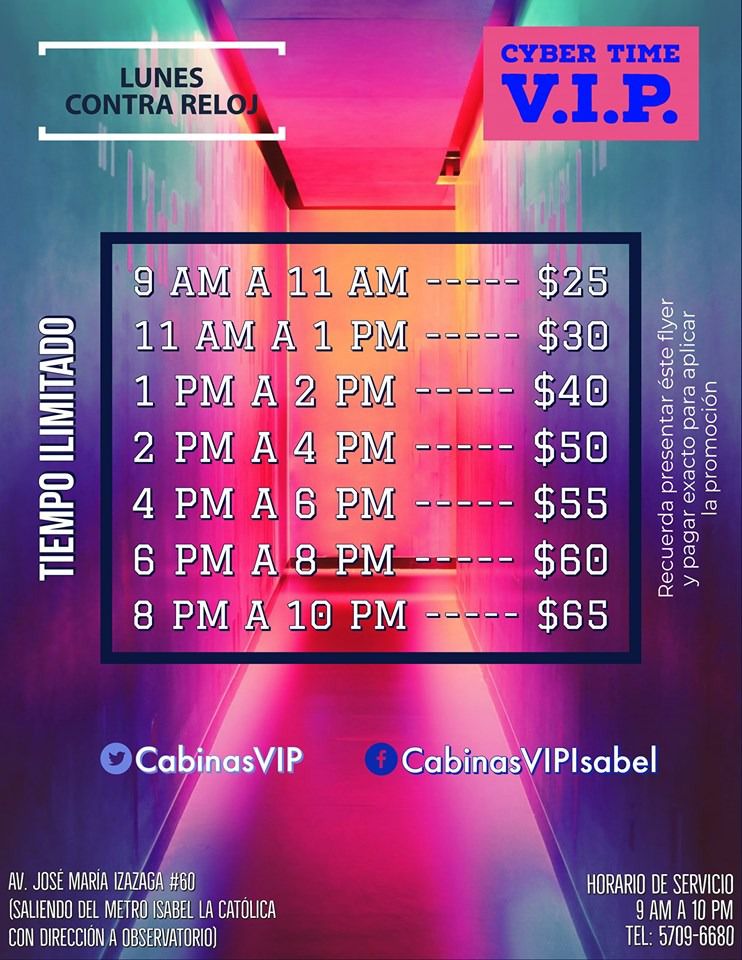 🖥🌐 Cyber Time Cabinas V.I.P 🖥🌐 tweet media