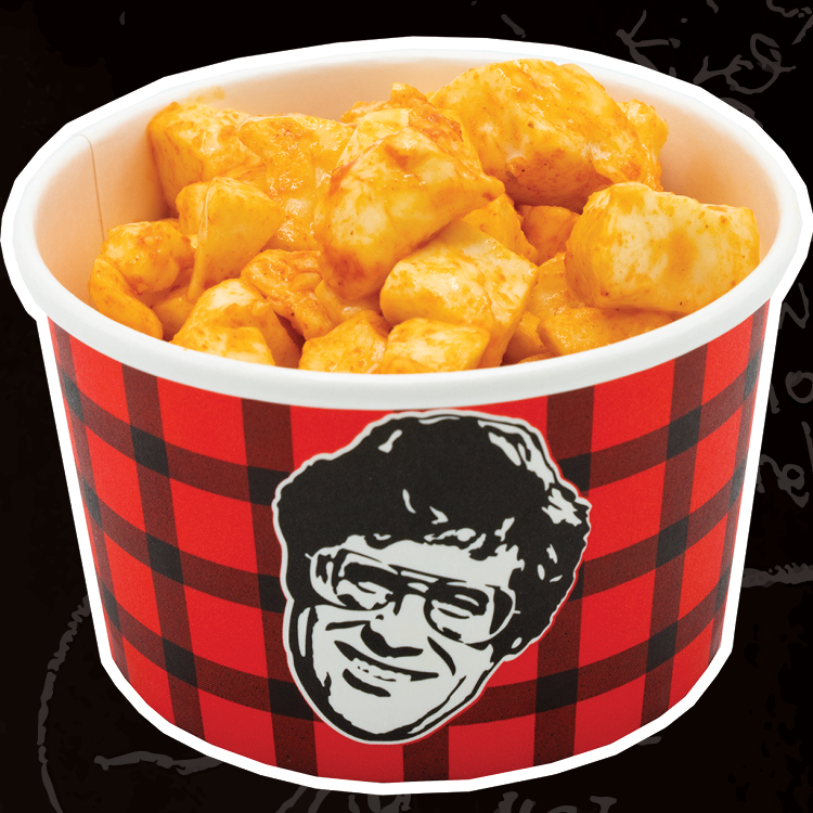 poutinerie's tweet photo. Can't get enough of our authentic Canadian cheese curds? Shake up your routine and get a little spicy!!! How are you flavoring your curds? Chipotle Mango, Piri Piri, Lemon Herb…Tweet us! https://t.co/GrmWkRytMZ