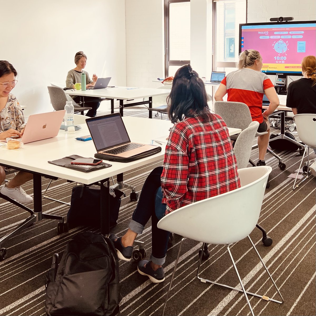 UCGradResearch's tweet photo. 48 hours until the next #ShutUp&Write!
Start your Thursday with a healthy dose of #SprintWriting
Don't forget your #KeepCup
Register now https://t.co/ys4Kkcmpjw
#Pomodoro #TomatoTimer #AcWri #PhD #HDR #UniCBR #UniversityofCanberra #WritingCommunity #PhDlife #Coffee #SUW https://t.co/jI8mPm6sBf