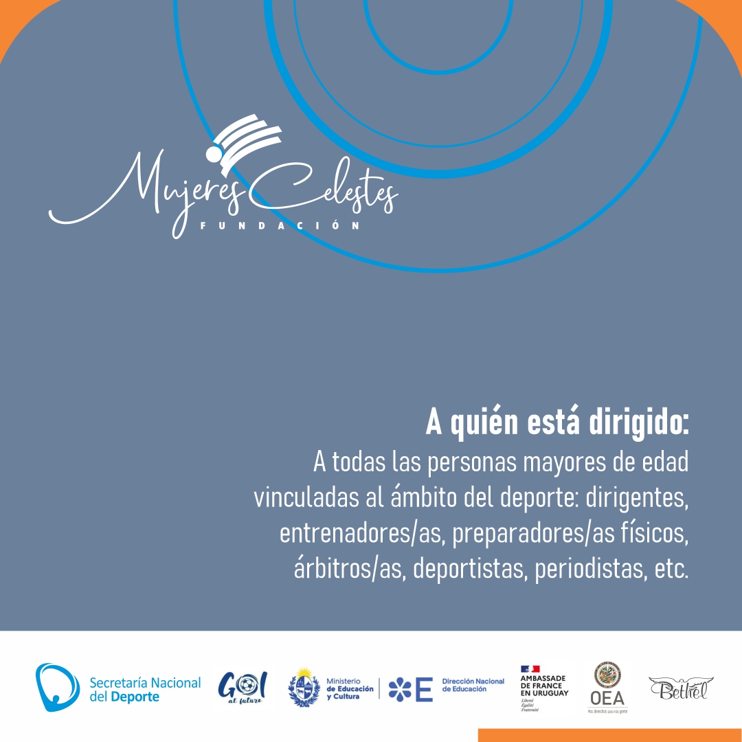 mujerescel's tweet photo. @mujerescel , invita a todas aquellas personas mayores de edad que estén vinculadas a cualquier ámbito deportivo a inscribirse en el 1er. Curso “Género, Deporte y Políticas Públicas”
A partir de hoy: ¡Las inscripciones están abiertas en nuestra web✔️! https://t.co/6tqHI9JUv1 https://t.co/gUtMgcDsAn